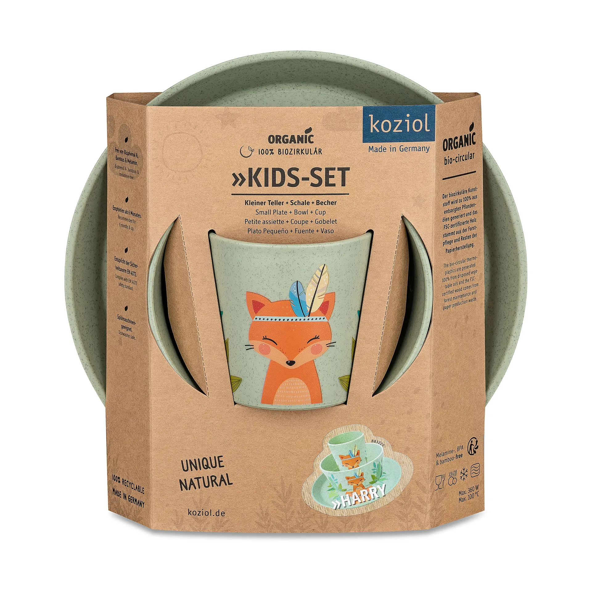 Connect Kindergeschirr 3-teilig, Harry Koziol