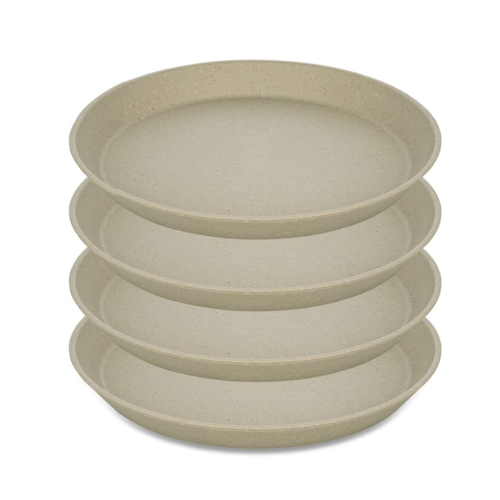 Connect kleiner Teller Ø20,5cm 4er Pack - Nature desert sand - Koziol