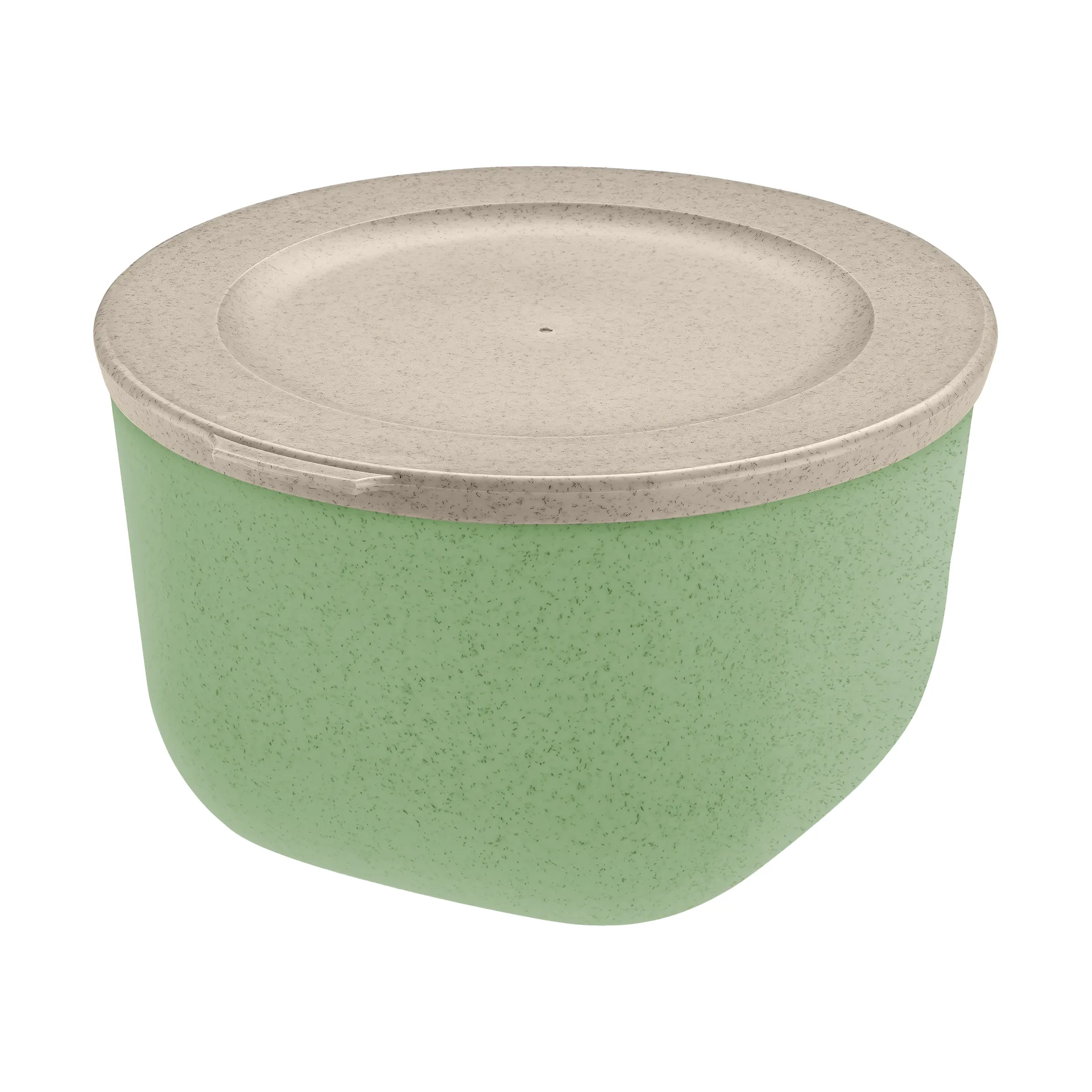 Connect Schüssel mit Deckel 1 L biozirkulärer Thermoplast, Nature leaf green Koziol