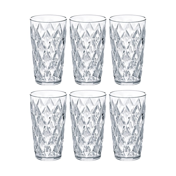 Crystal L Glas 6er-Pack - Kristallglas - Koziol