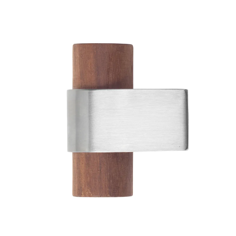 Dowel 2er Pack Haken, Stainless steel, 2er Pack Kristina Dam Studio