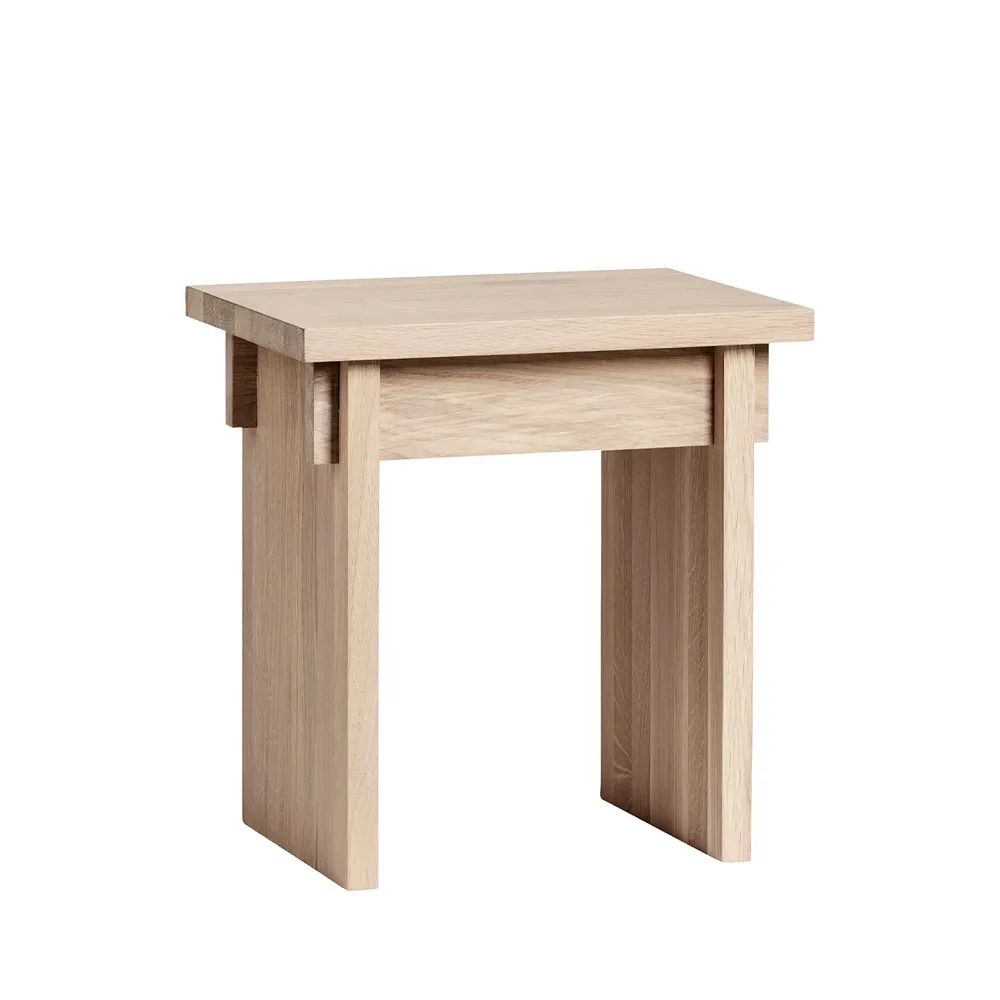 Japanese Dining Chair Hocker, Oak oiled Kristina Dam Studio