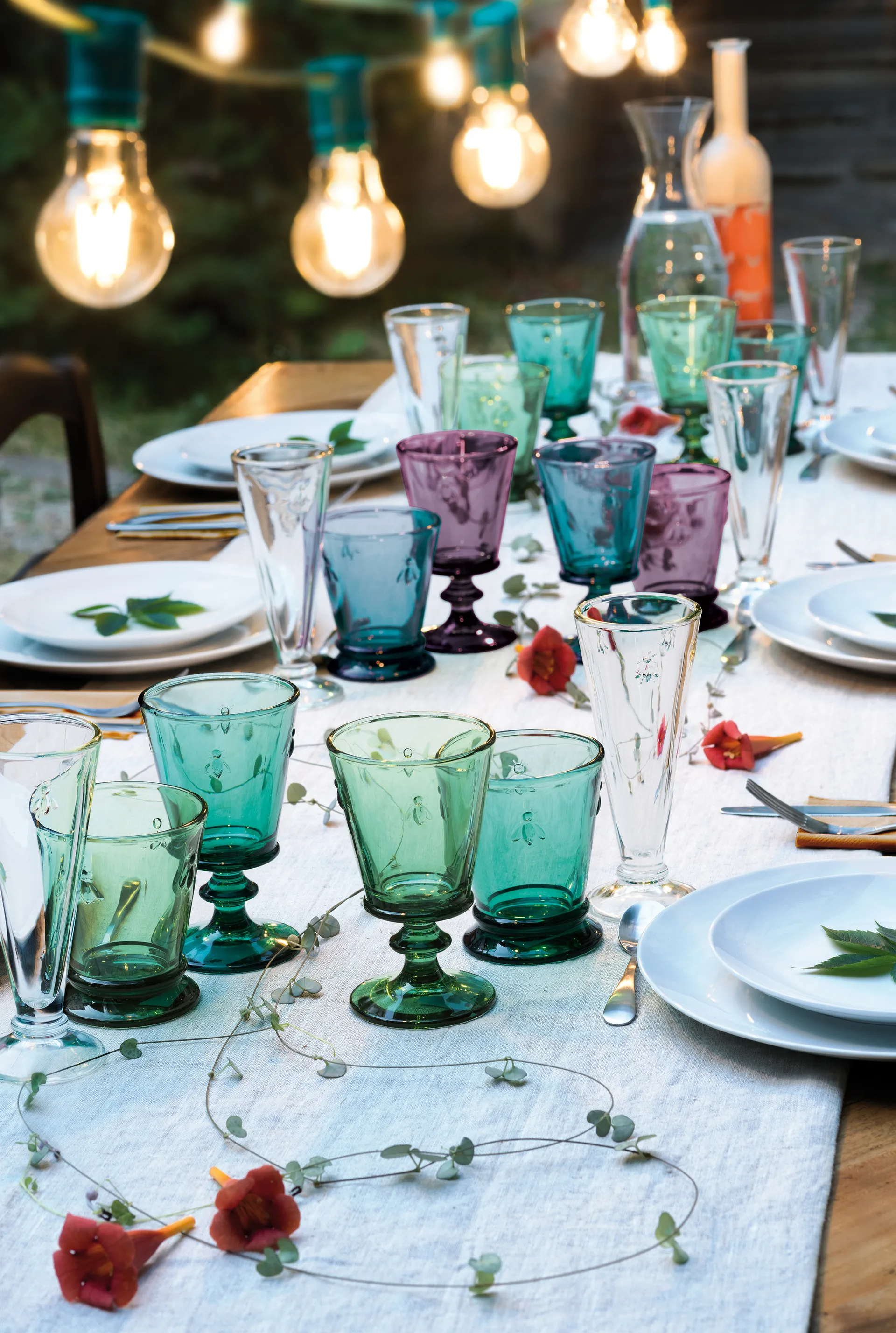 Abeille Weinglas 24 cl 4 Teile, Multi La Rochère