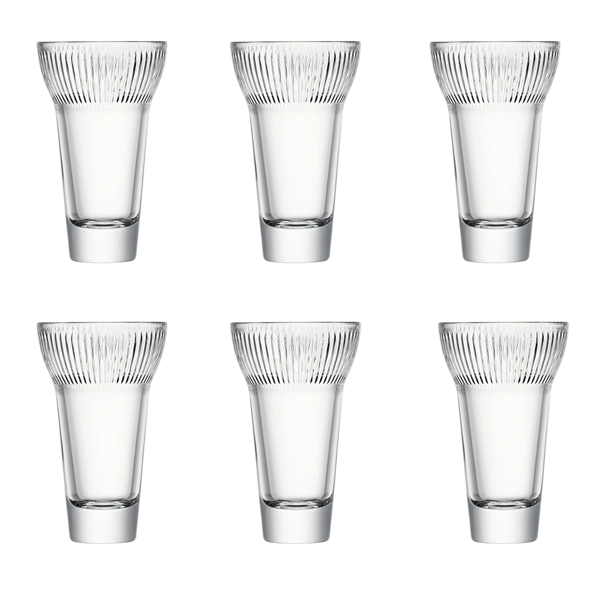 Calanque Fanny Trinkglas 22 cl 6er-Pack, Transparent La Rochère