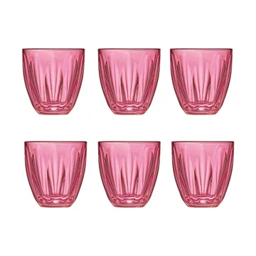 Lily Wasserglas im 6-pack - Raspberry - La Rochère