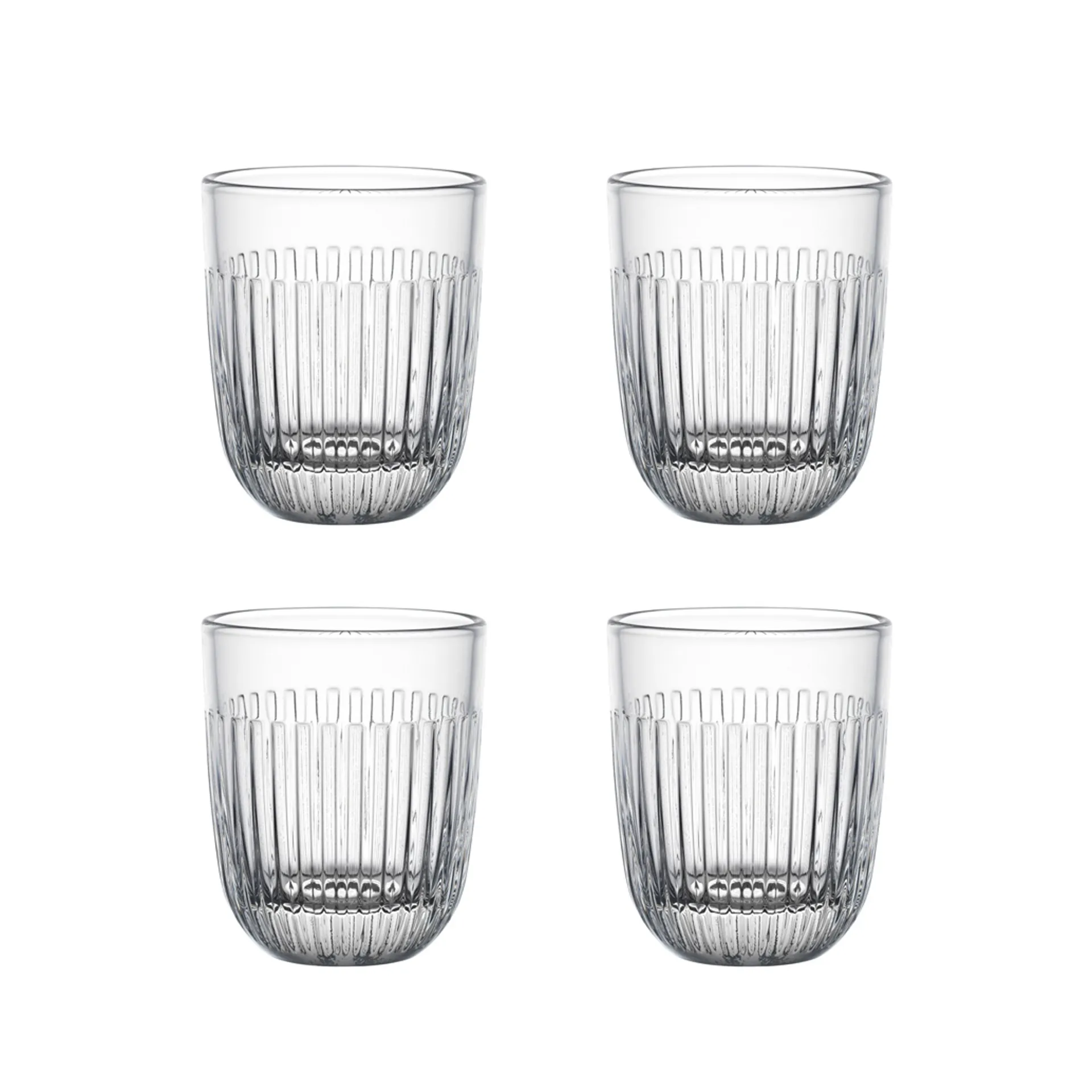 Ouessant Wasserglas 26 cl 4er-Pack, Transparent La Rochère