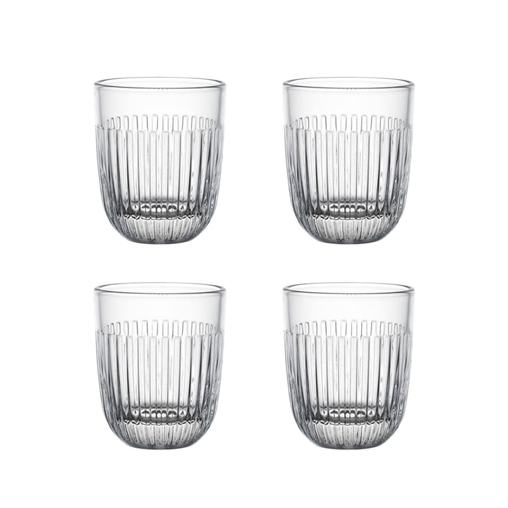 Ouessant Wasserglas 26 cl 4er-Pack - Transparent - La Rochère