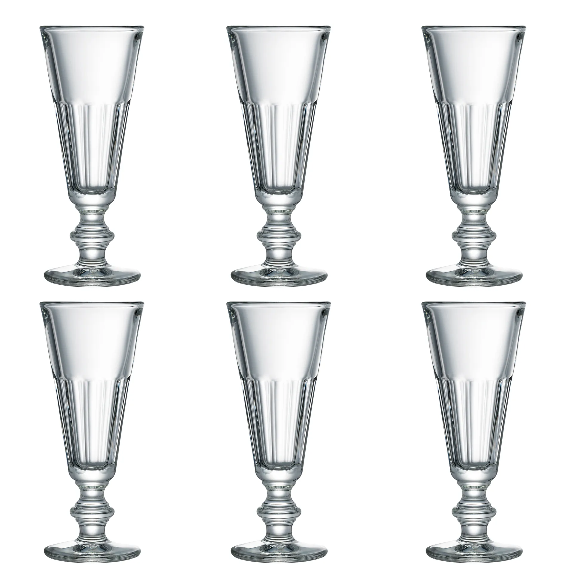 Perigord Champagnerglas 16 cl 6er Pack, Transparent La Rochère