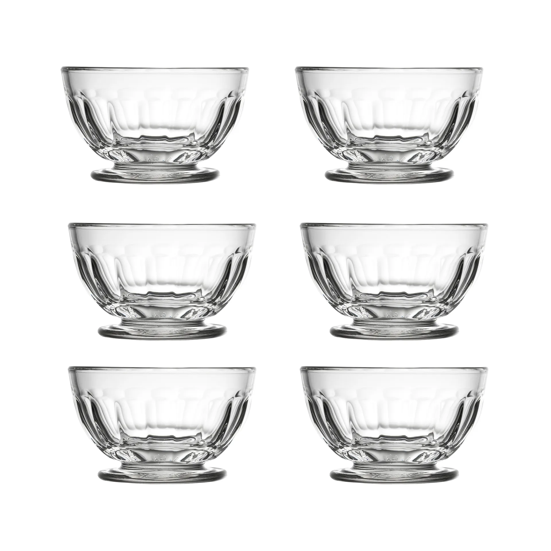 Perigord Dessertschale klein 15 cl 6er-Pack, Transparent La Rochère