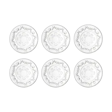 Versailles Assiett 6-pack - Glas - La Rochère