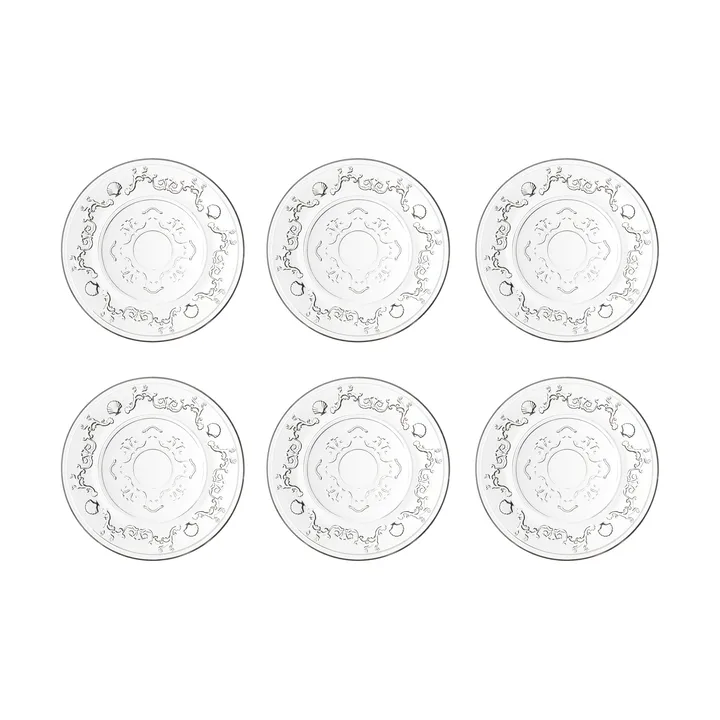 Versailles Assiett 6-pack - Glas - La Rochère