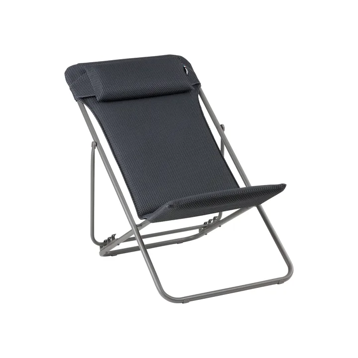 Maxi Transat + Bec Sonnenstuhl BeComfort - Dark grey - Lafuma