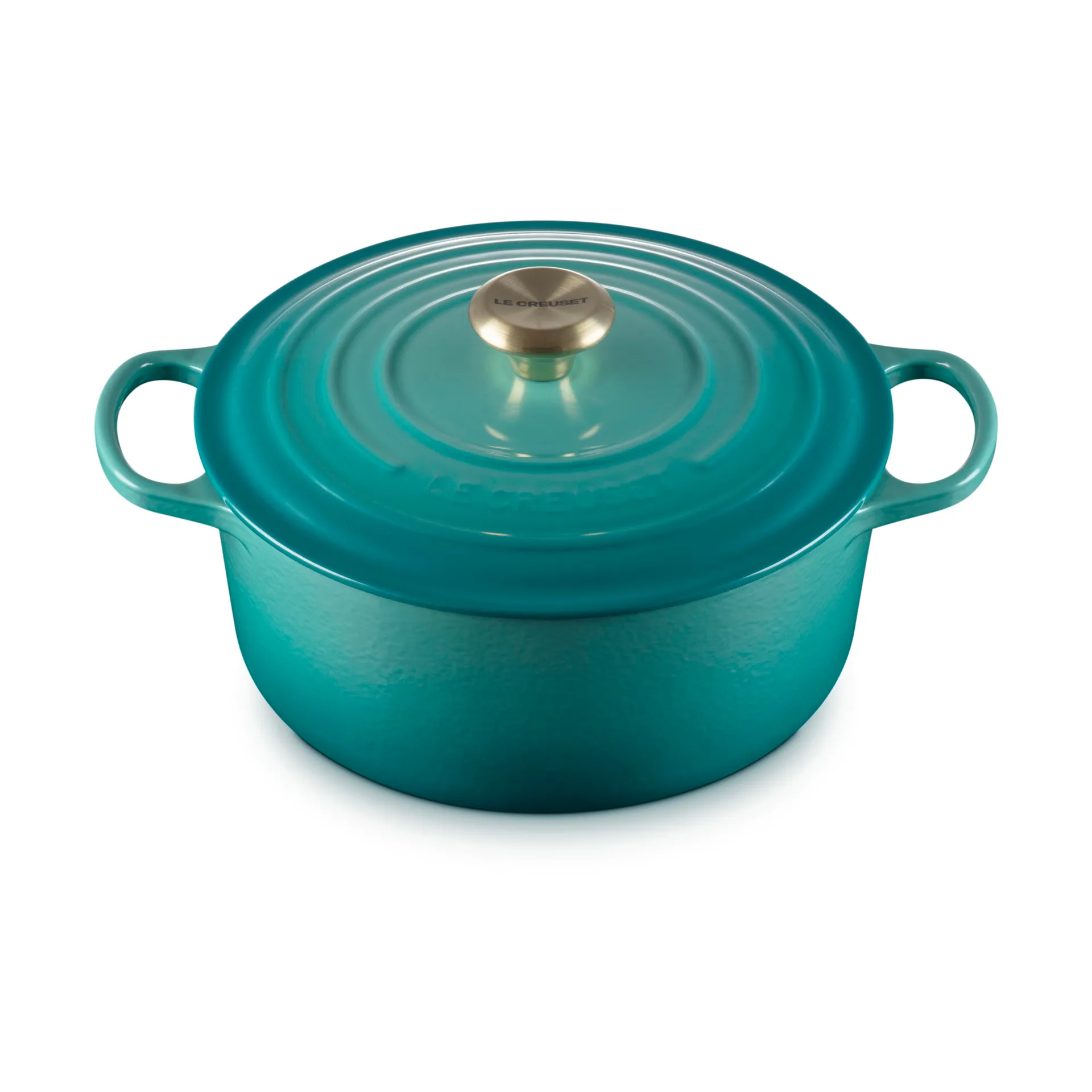 Le Creuset Bräter rund 5,3 l, Bleu Riviera Le Creuset