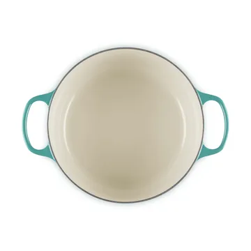 Le Creuset Bräter rund 5,3 l - Bleu Riviera - Le Creuset