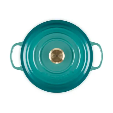 Le Creuset Bräter rund 5,3 l - Bleu Riviera - Le Creuset