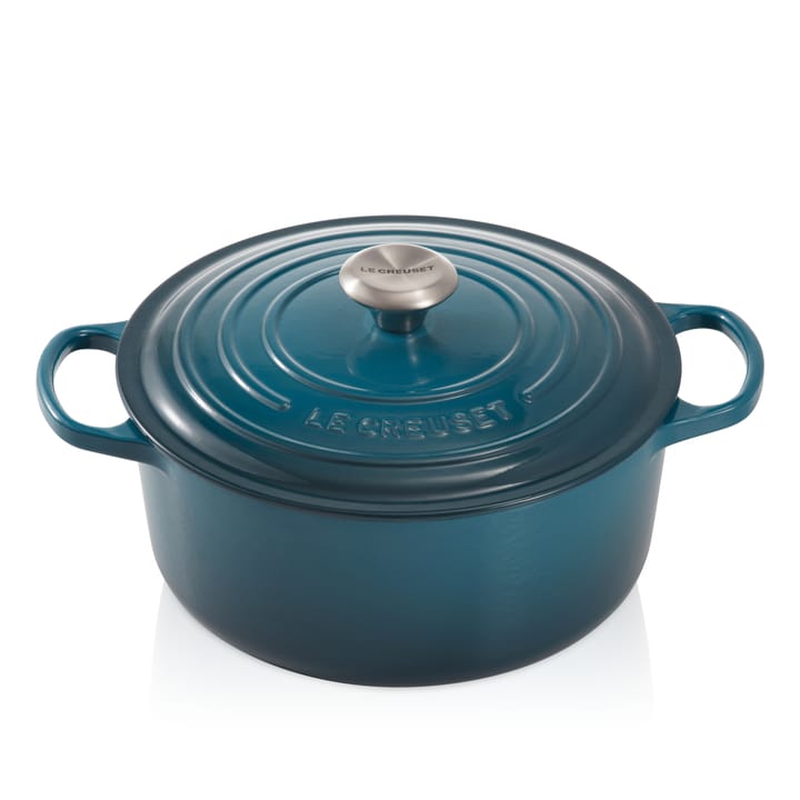 Le Creuset Bräter rund 5,3 l - Deep teal - Le Creuset