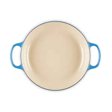 Le Creuset Classic Gusseisen-Buffetbräter mit Glasdeckel - Azure, 3,5 l - Le Creuset