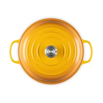 Le Creuset Classic Gusseisen-Buffetbräter mit Glasdeckel - Nektar, 3,5 l - Le Creuset