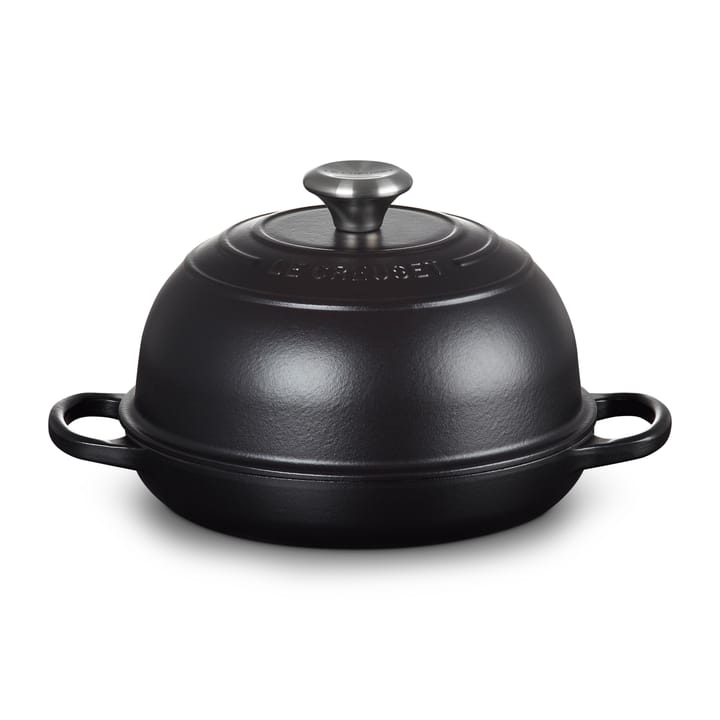 Le Creuset Gusseisen-Brotform, Matte Black Le Creuset