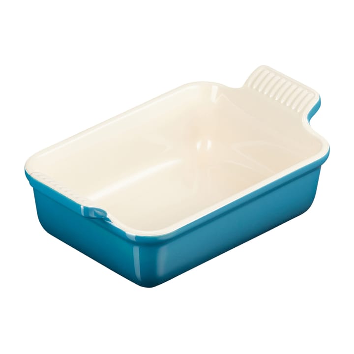 Le Creuset Heritage Backform 19cm, Deep teal Le Creuset