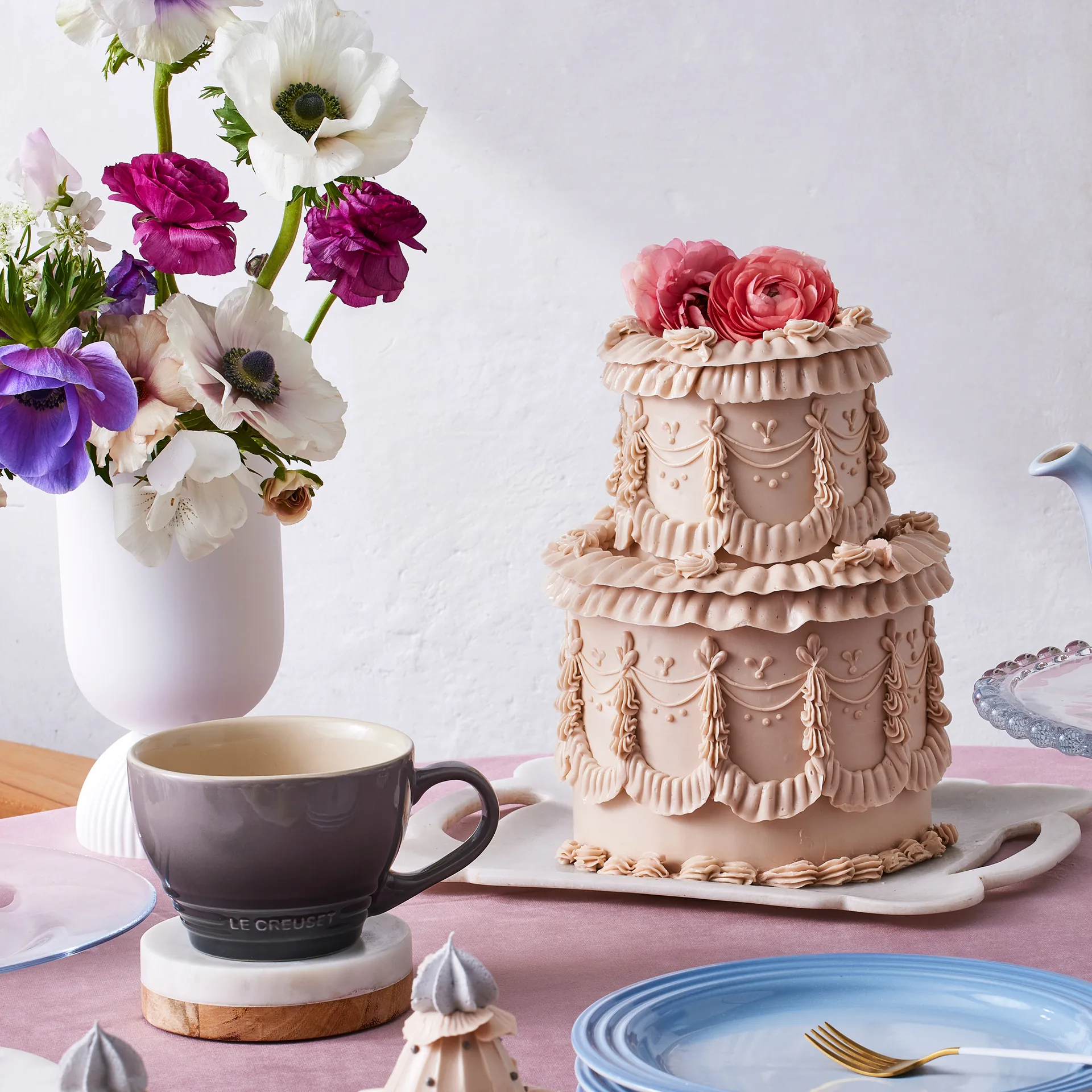 Le Creuset Jumbo-Tasse 40cl, Flint Le Creuset