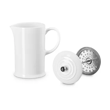 Le Creuset Kaffeebereiter - Weiß, 1 l - Le Creuset