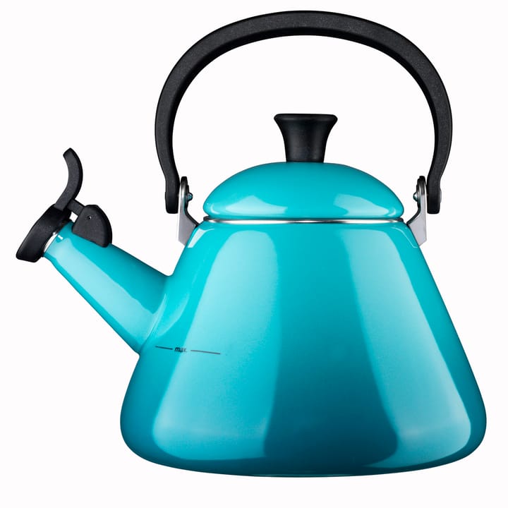 Le Creuset Kone Wasserkessel mit Pfeife - Caribbean - Le Creuset