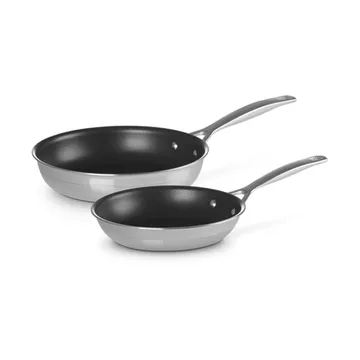 Le Creuset Pfannenset - Edelstahl, 2-teilig - Le Creuset