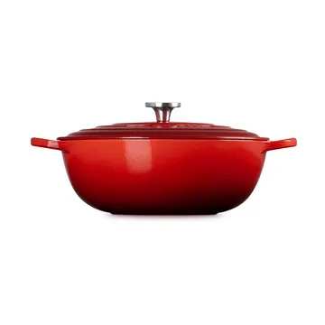 Le Creuset Signature Gusseisen-Bräter - Cerise, 7 l - Le Creuset