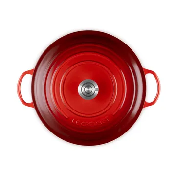 Le Creuset Signature Gusseisen-Bräter - Cerise, 7 l - Le Creuset