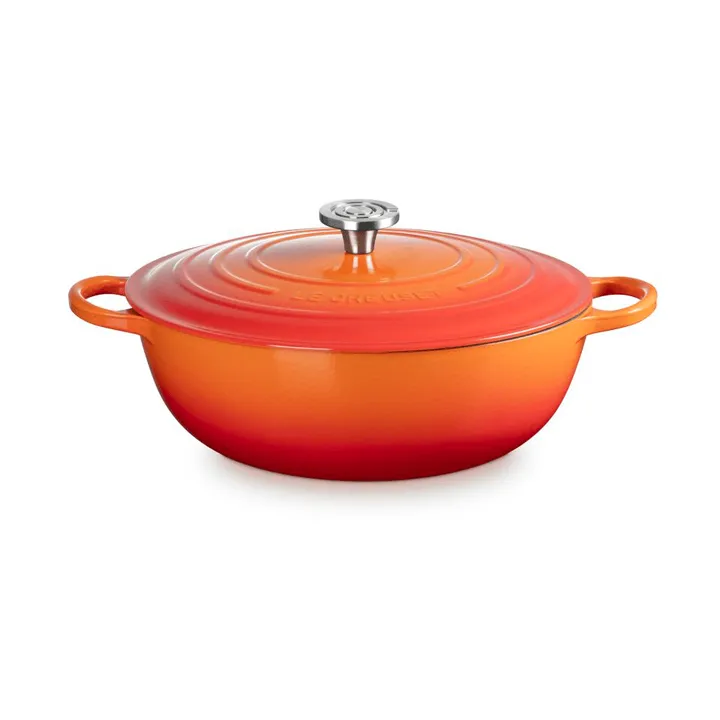 Le Creuset Signature Gusseisen-Bräter - Vulkanisch, 7 l - Le Creuset