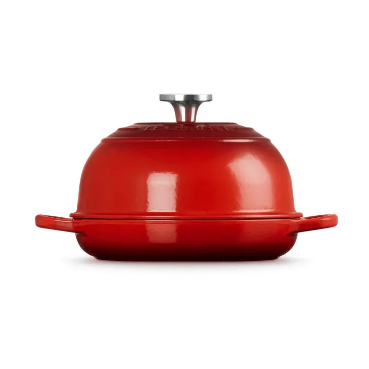 Le Creuset Signature Gusseisen-Brotform, Cerise, 1,6 l, 24 cm Le Creuset