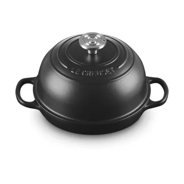 Le Creuset Signature Gusseisen-Brotform - Schwarz, 1,6 l, 24 cm - Le Creuset