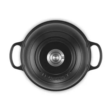 Le Creuset Signature Gusseisen-Brotform - Schwarz, 1,6 l, 24 cm - Le Creuset