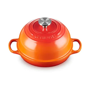 Le Creuset Signature Gusseisen-Brotform - Volcanic, 1,6 l, 24 cm - Le Creuset