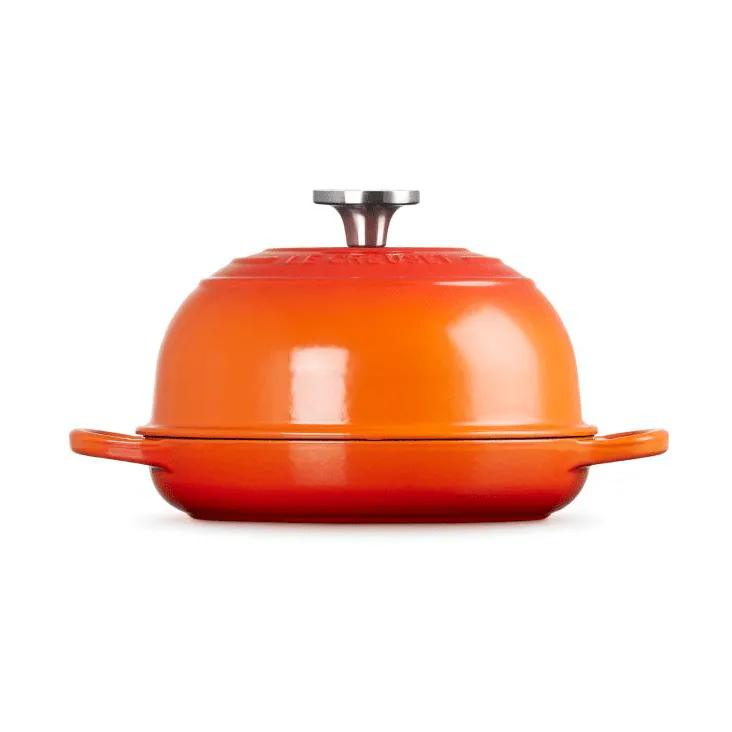Le Creuset Signature Gusseisen-Brotform, Volcanic, 1,6 l, 24 cm Le Creuset