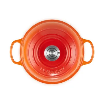 Le Creuset Signature Gusseisen-Brotform - Volcanic, 1,6 l, 24 cm - Le Creuset
