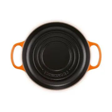 Le Creuset Signature Gusseisen-Brotform - Volcanic, 1,6 l, 24 cm - Le Creuset