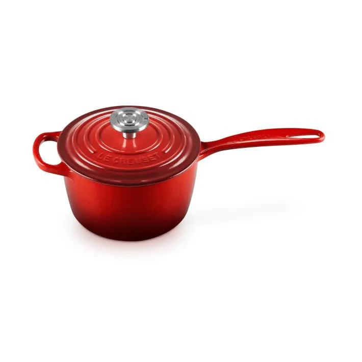 Le Creuset Signature Gusseisen-Kasserolle, Cerise, 1,5 l Le Creuset