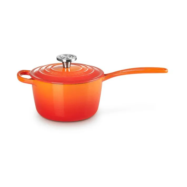 Le Creuset Signature Gusseisen-Kasserolle, Vulkanisch, 1,5 l Le Creuset