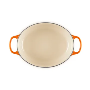 Le Creuset Signature Gusseisen ovale Kasserolle - Volcanic, 4,1 l - Le Creuset