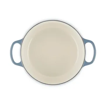 Le Creuset Signature Gusseisen runder Bräter - Chambray, 4,2 l - Le Creuset