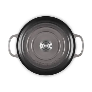 Le Creuset Signature Gusseisen runder Bräter - Flint, 4,2 l - Le Creuset