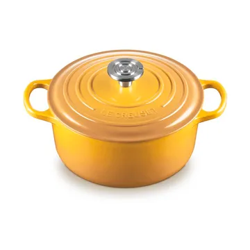 Le Creuset Signature Gusseisen runder Bräter - Nectar, 4,2 l - Le Creuset