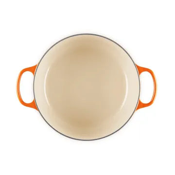 Le Creuset Signature Gusseisen runder Bräter - Vulkanisch, 6,7 l - Le Creuset