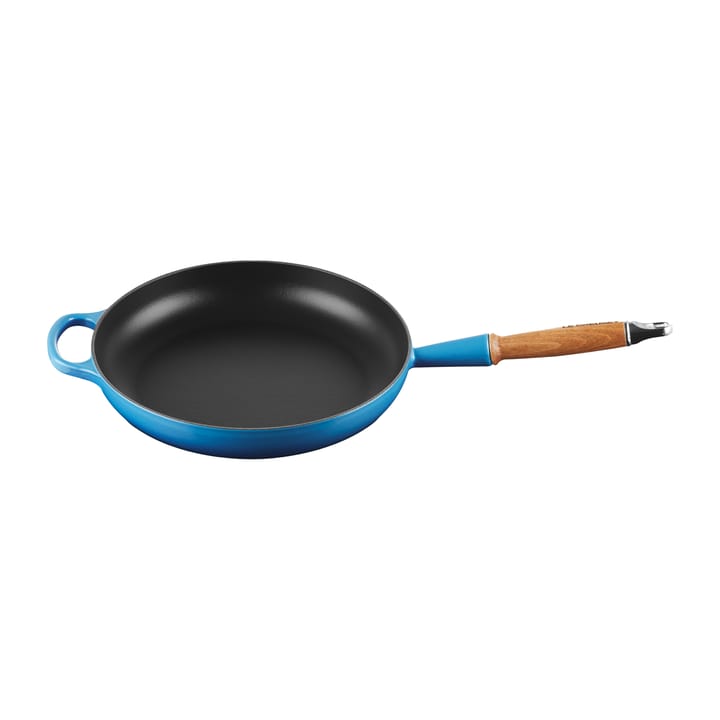 Le Creuset Signature Pfanne Holzgriff 28cm, Azure blue Le Creuset