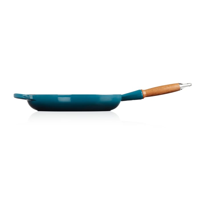 Le Creuset Signature Pfanne Holzgriff 28cm, Deep Teal Le Creuset