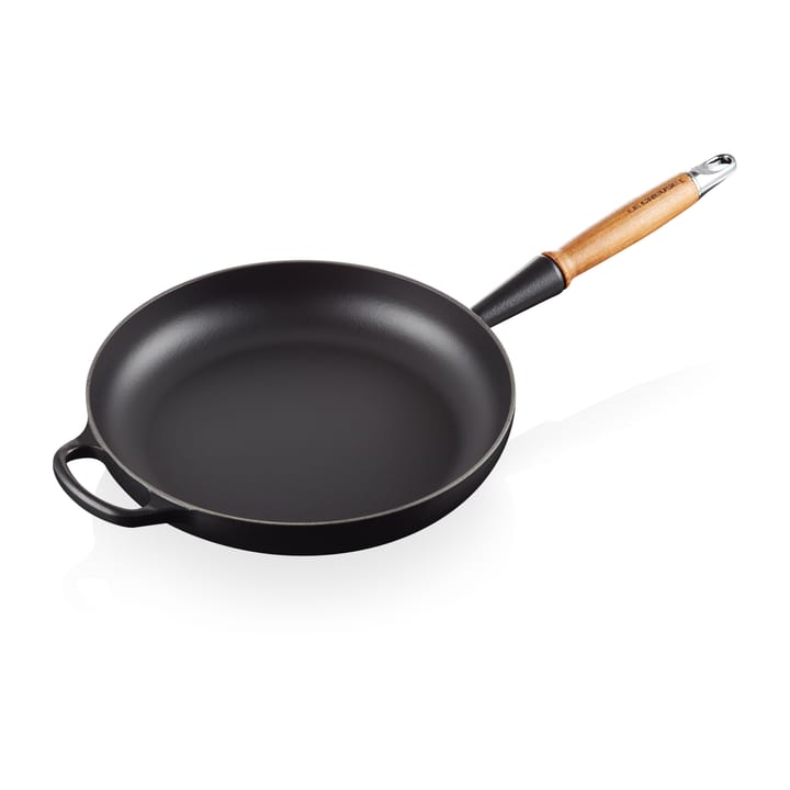 Le Creuset Signature Pfanne Holzgriff 28cm, Matte Black Le Creuset