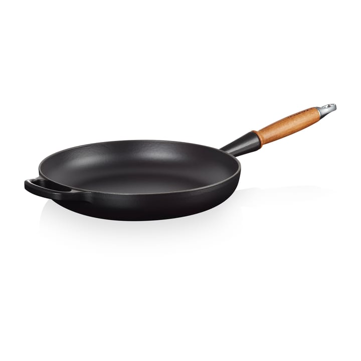 Le Creuset Signature Pfanne Holzgriff 28cm, Matte Black Le Creuset