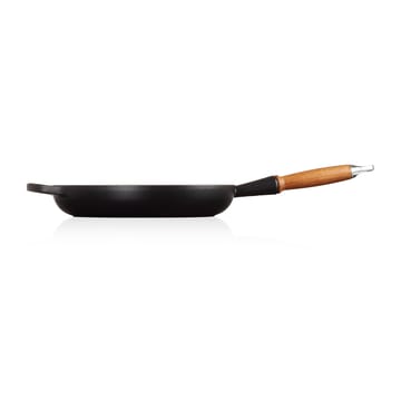 Le Creuset Signature Pfanne Holzgriff 28cm - Matte Black - Le Creuset